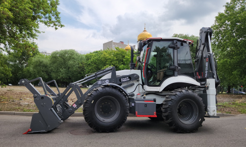 Экскаватор-погрузчик KNACK WESSON KW103-SPRO